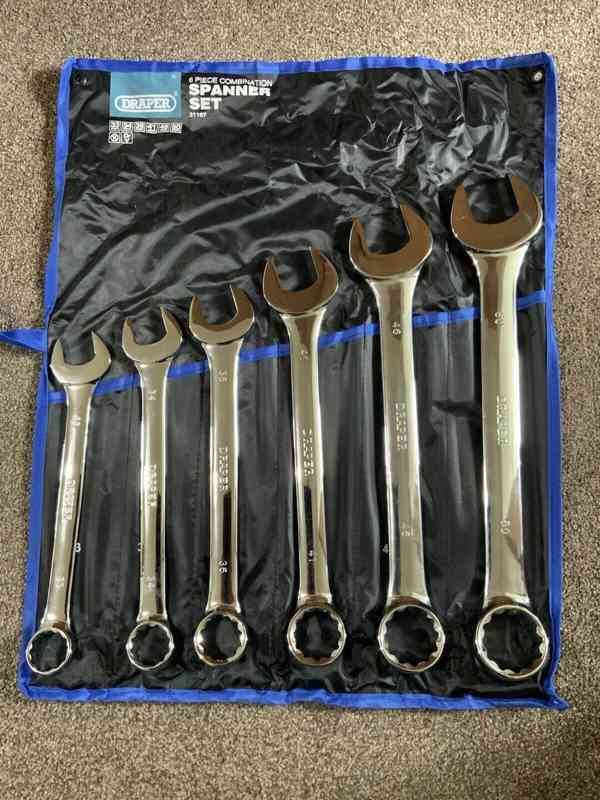 Draper Heavy Duty Spanner Set - foto 1