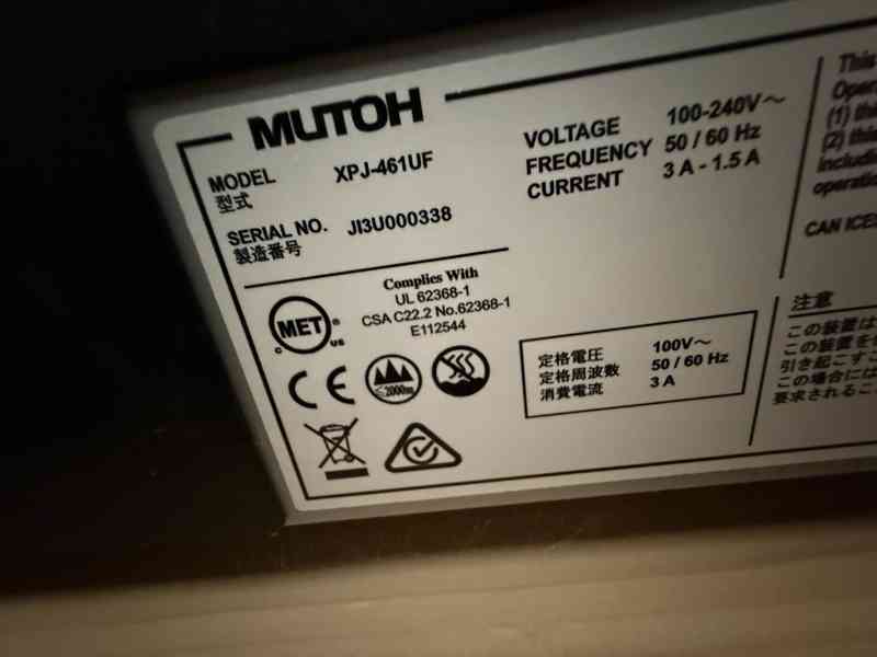 UV Tiskárna MUTOH XPJ-461UF - foto 5