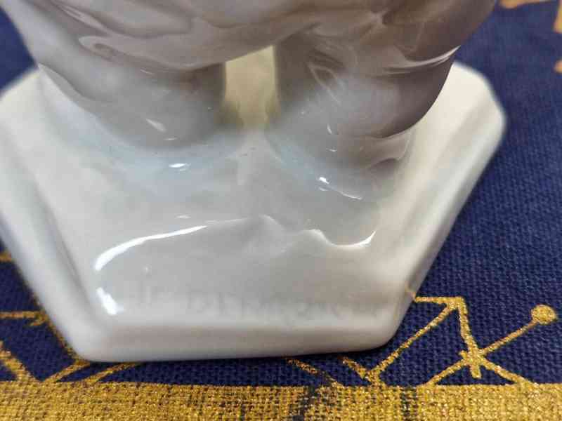 Hezká porcelánová soška Medvěd Rosenthal Signováno - foto 6