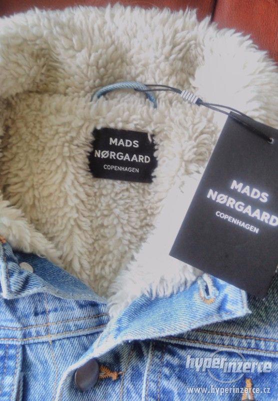 Zimní pánská džínová bunda Mads Nørgaard - foto 2