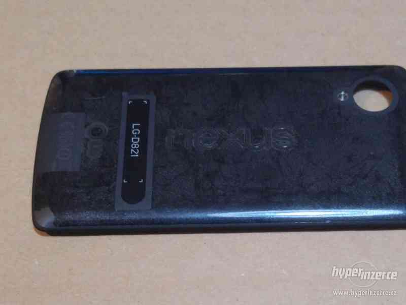 Zadní kryt LG Nexus 5 D821 černý, nový - foto 1