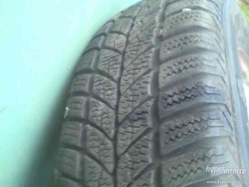 Alu kola+plechy 4x98 13" Fiat, Favorit...(letní+zimní) - foto 5