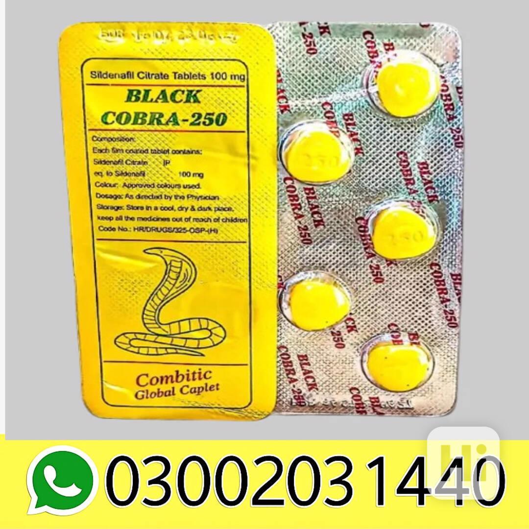 Black Cobra 250 Tablets – Islamabad=03002031440= - foto 1