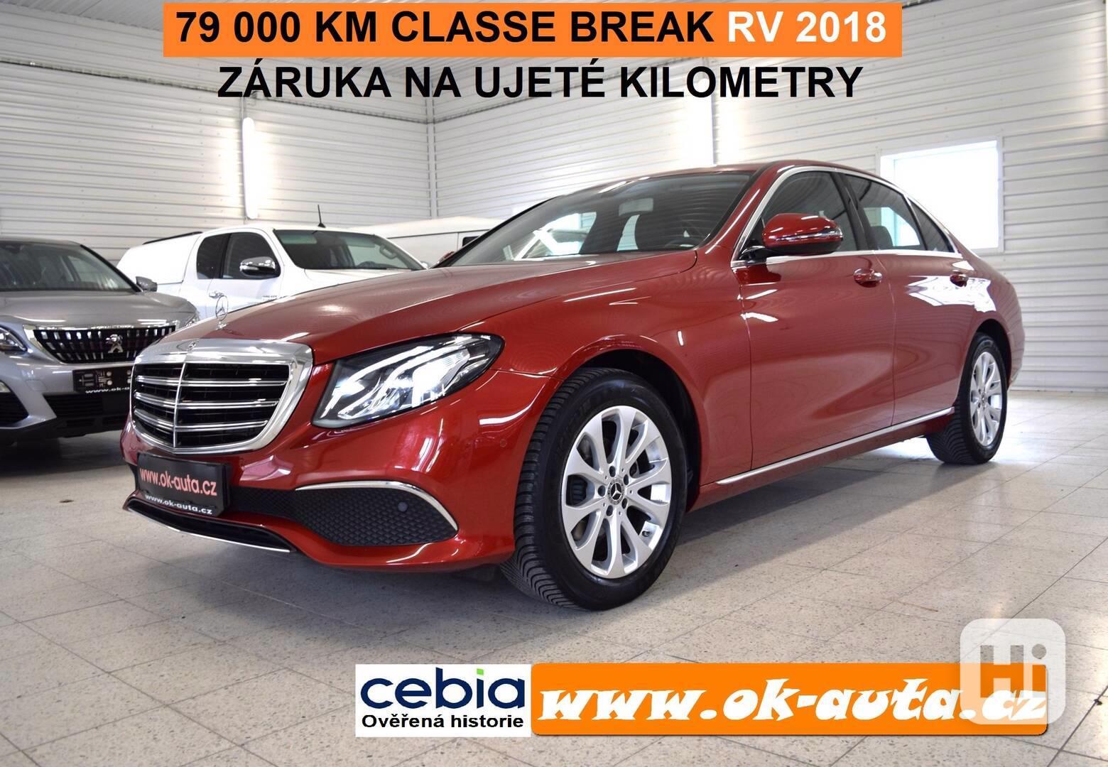 Mercedes-Benz Třídy E 2.0 D 88 000 KM PRAV.SER.MERCEDES 2018 - foto 1