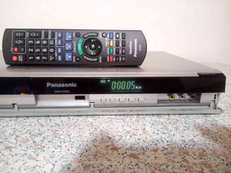 HDD/DVD rekodér Panasonic DMR-EX96 - 320GB HDD - foto 2