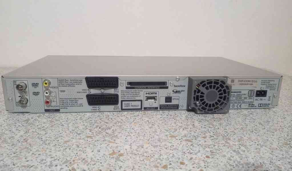 HDD/DVD rekodér Panasonic DMR-EX96 - 320GB HDD - foto 6