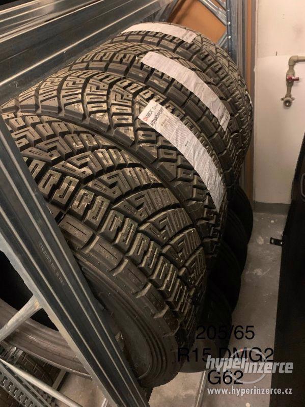 Prodám nové rally pneu DMACK šotolinové 205/65 R15 autocross - foto 1