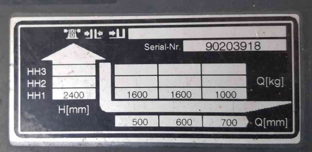 Ručně vedený elektrický vysokozdvižný vozík EJC Z16 (15483.) - foto 7