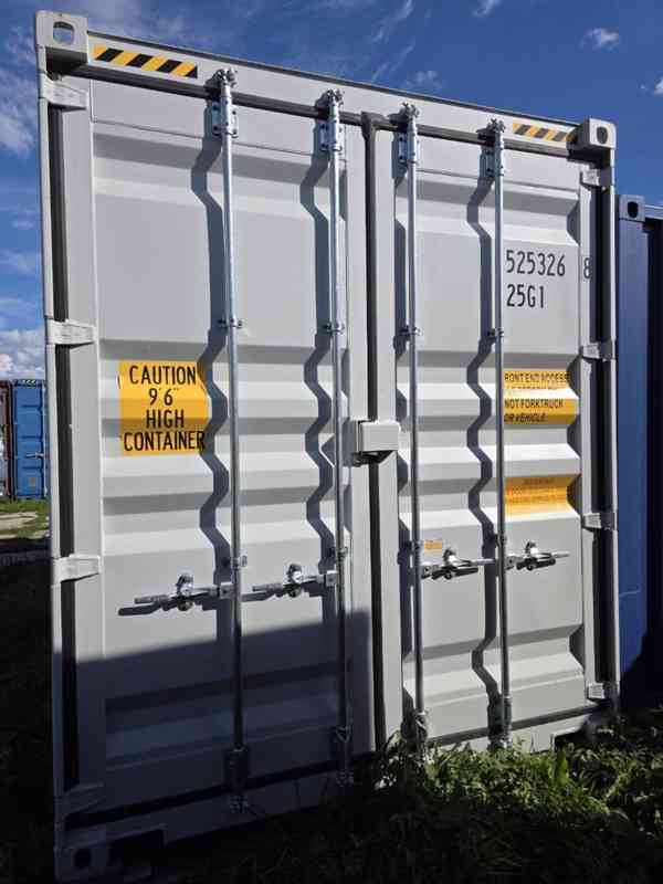 Lodní kontejner 6m dvojitá vrata (20' HC double door) - foto 8