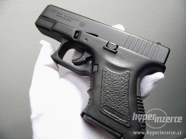 Plynová pistole MINI GAP rep.GLOCK ..Náboje gratis Nová - foto 8