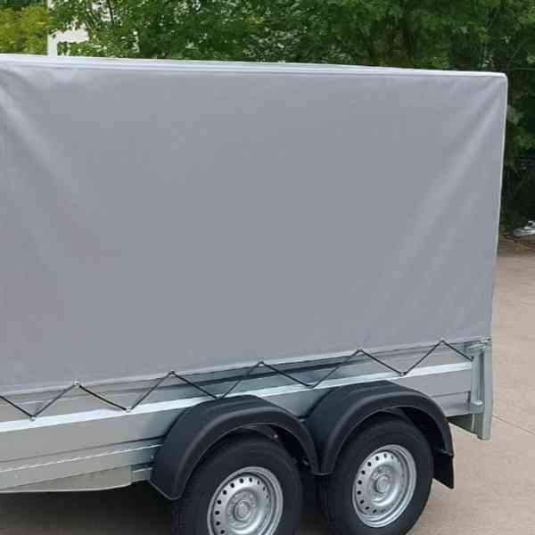 Nový brzděný přívěsný vozík 2000Kg, 3,0m x 1,5m, DPH - foto 18