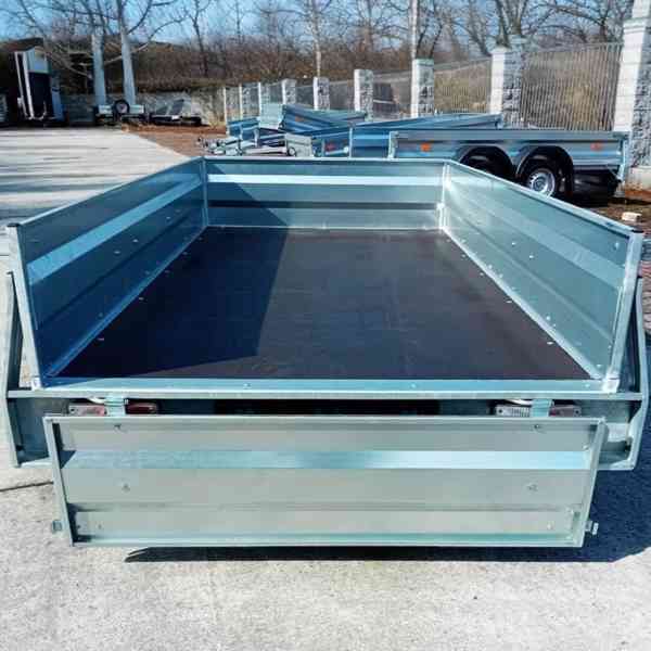 Nový brzděný přívěsný vozík 2000Kg, 3,0m x 1,5m, DPH - foto 11