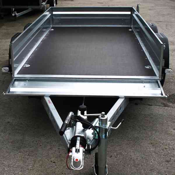 Nový brzděný přívěsný vozík 2000Kg, 3,0m x 1,5m, DPH - foto 12