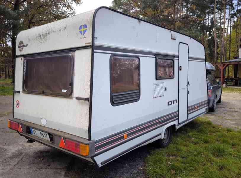 Karavan Burstner City, solární panel, předstan, nová STK.  - foto 3