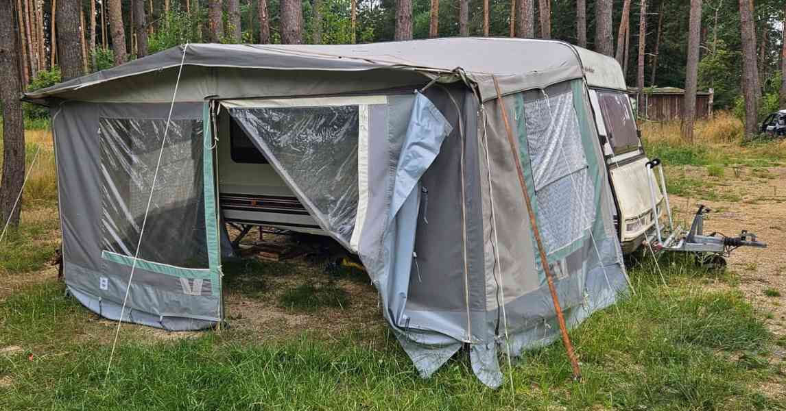 Karavan Burstner City, solární panel, předstan, nová STK.  - foto 16