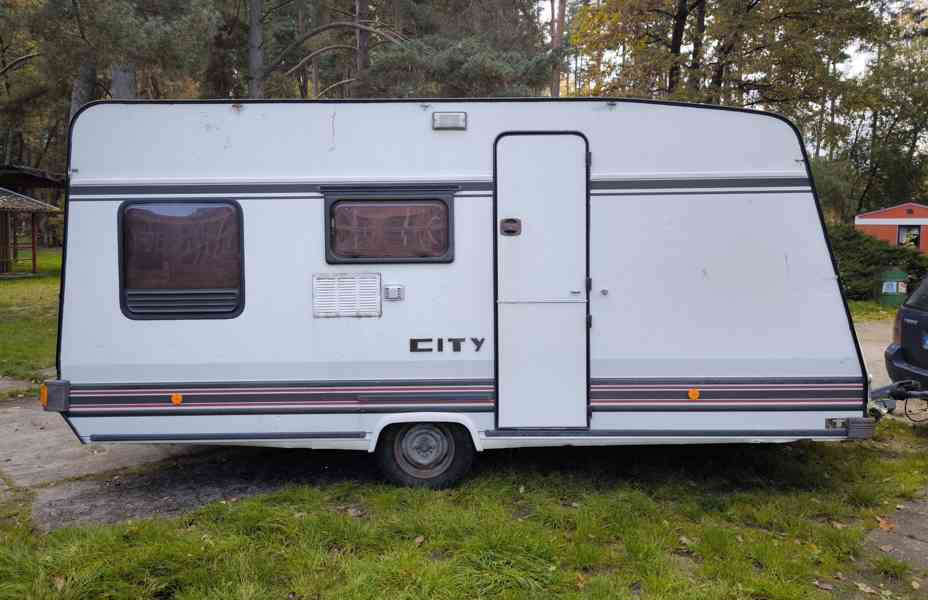 Karavan Burstner City, solární panel, předstan, nová STK.  - foto 2