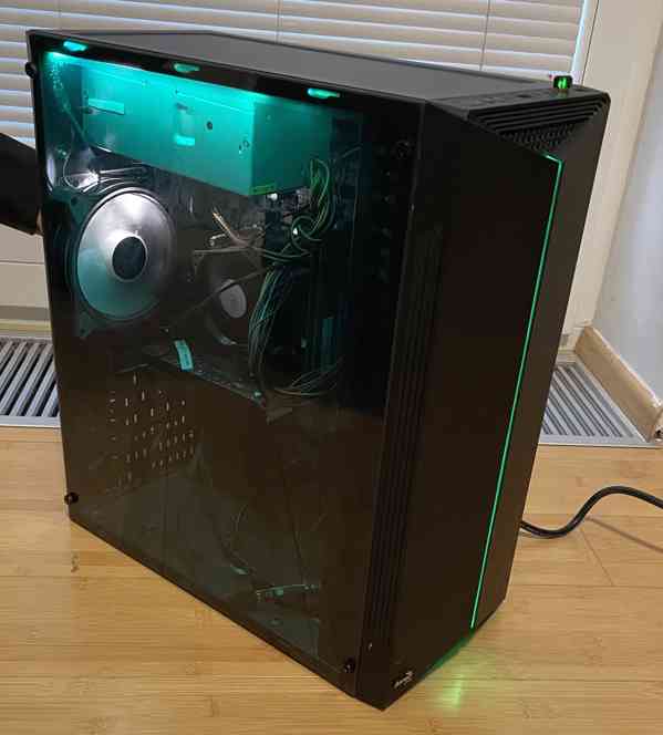 PC herní sada Intel core i7 8GB + monitor ACER 24" - foto 5