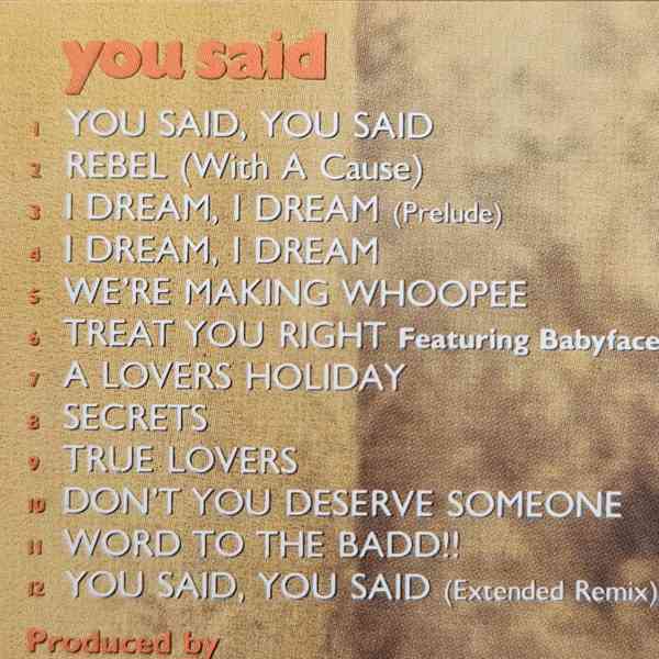 CD - JERMAINE JACKSON / You Said - foto 2