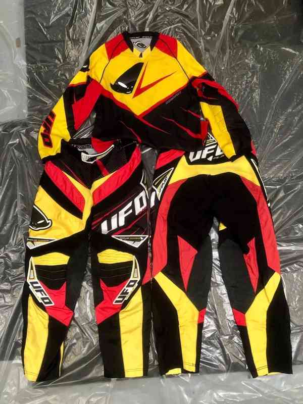 Dětské motokrosové oblečení - komplet / kalhoty / boty - foto 7