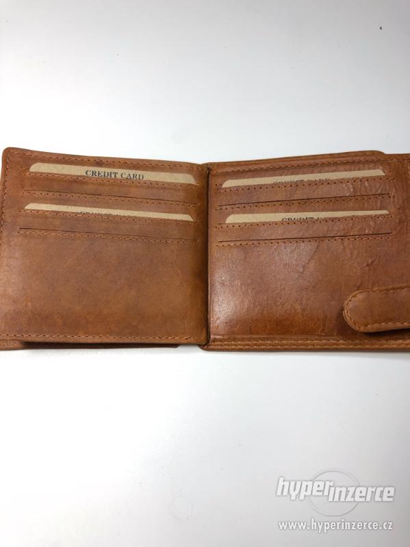 Luxusní pánská kožená peněženka - foto 4