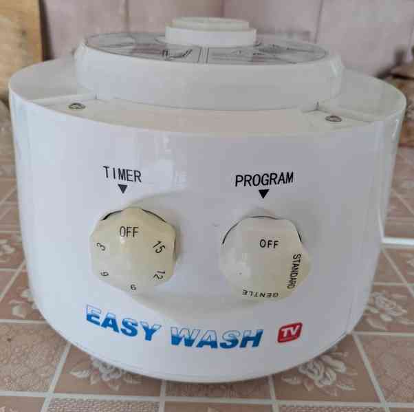 Přenosná elektická mini pračka Easy Wash - foto 4