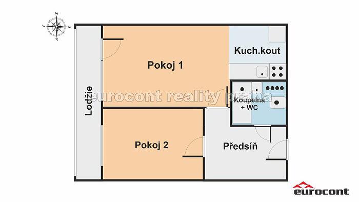 Pronájem 2+kk v centru Prahy - Praha 5 Košíře - foto 19