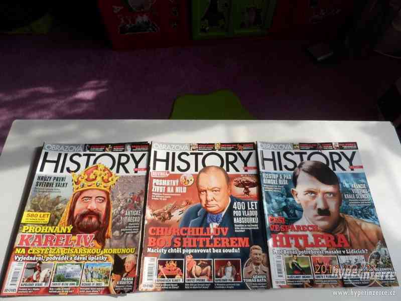 Časopisy Obrazová HISTORY-3ks - foto 1