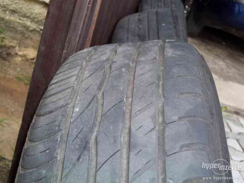 5x100  Originál alu kola škoda octavia s pneu 5mm - foto 6