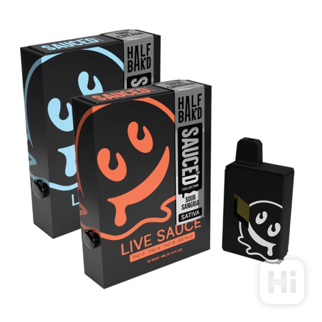 Half Bak'd Live Resin Sauced Disposable | 4g in Lahore  - foto 1