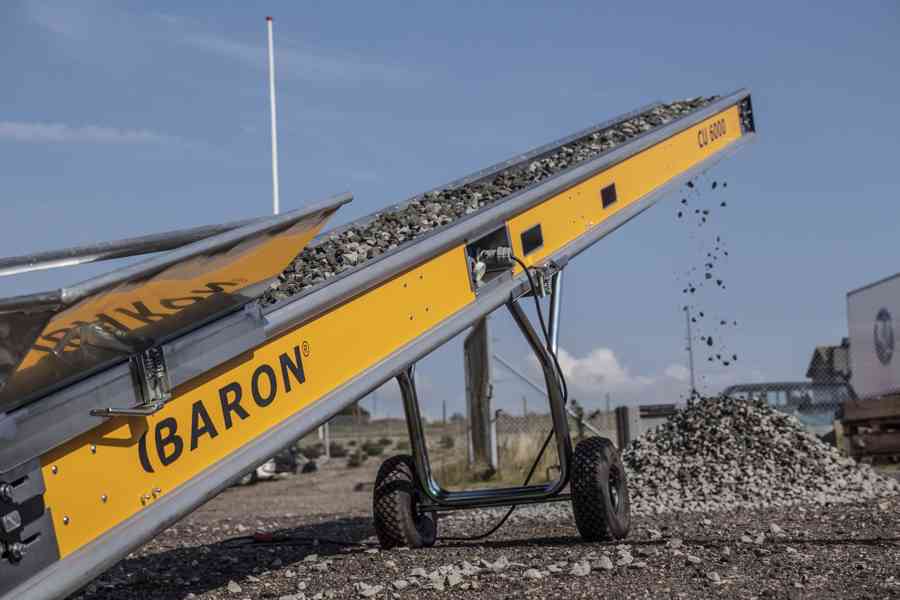 Pásový dopravník BARON, lehká hliníková konstrukce - foto 7