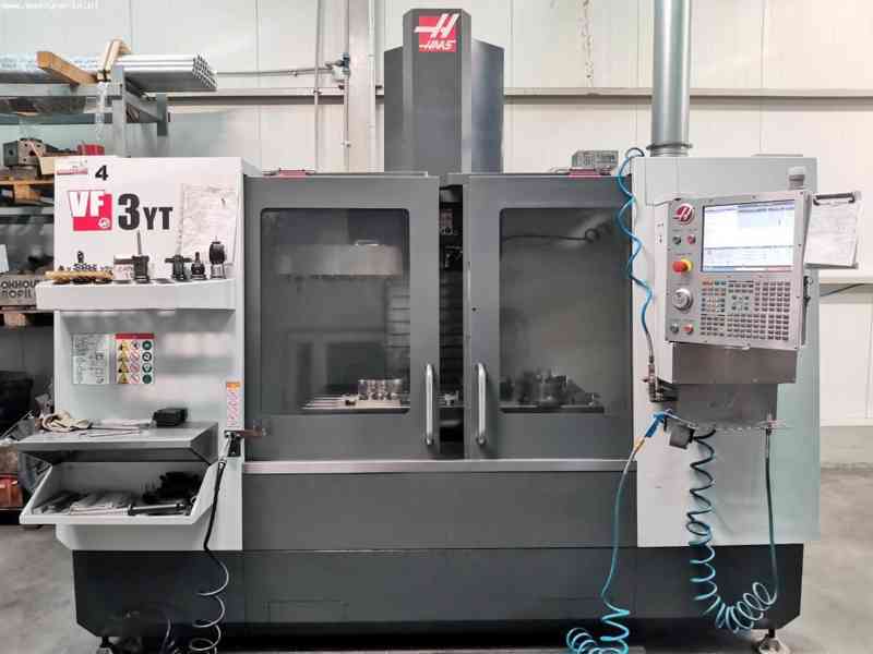 CNC obráběcí centrum HAAS VF-3YT - foto 1