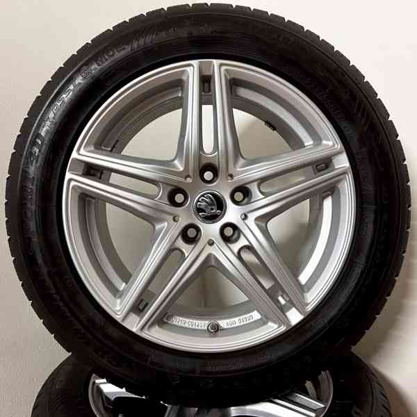 ŠKODA YETI KAROQ 5x112 R17 ET27+ZIMNÍ 225/55R17 7m - foto 8