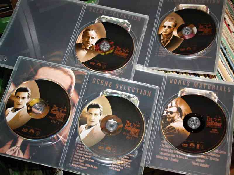 4x DVD - THE GODFATHER / KMOTR - COLLECTION - nejlevněji !!! - foto 4
