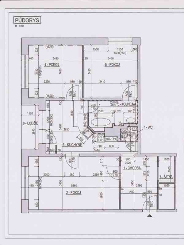 Prodej 3+1 Bystrc, ul. Kuršova, 79 m2, lodžie, šatna  - foto 15