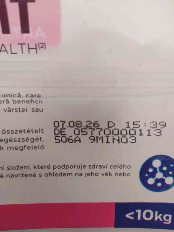 Nové granule pro menší psy 825.gramů - foto 3