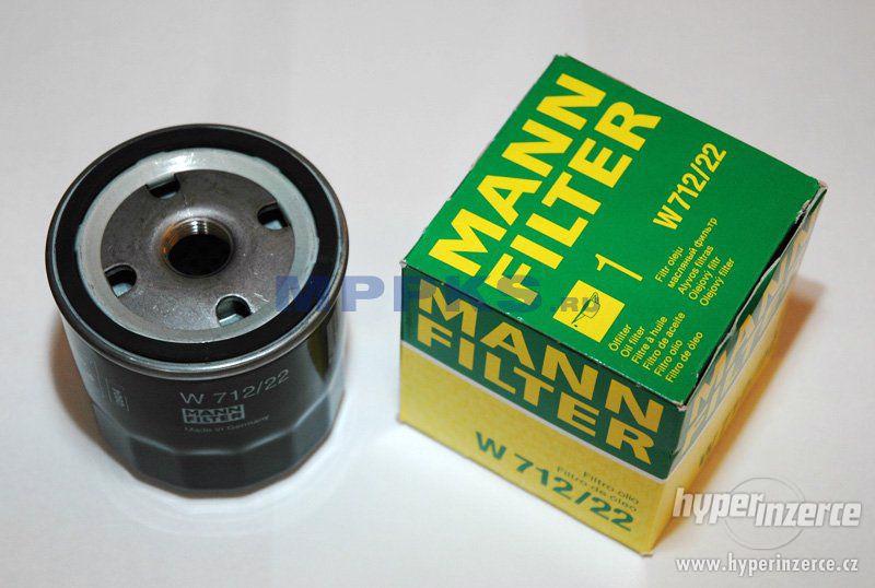 2ks Olejový filtr MANN W712/22 (MF W712/22) - foto 1