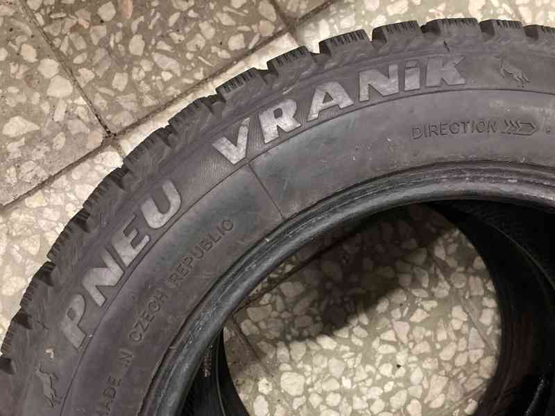2 zimní pneumatiky Vraník 205-60-16 _ 7,5 mm - foto 2
