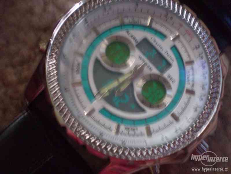Moderní masivní hodinky TOPGUN LED SUPERVIZOR - foto 2