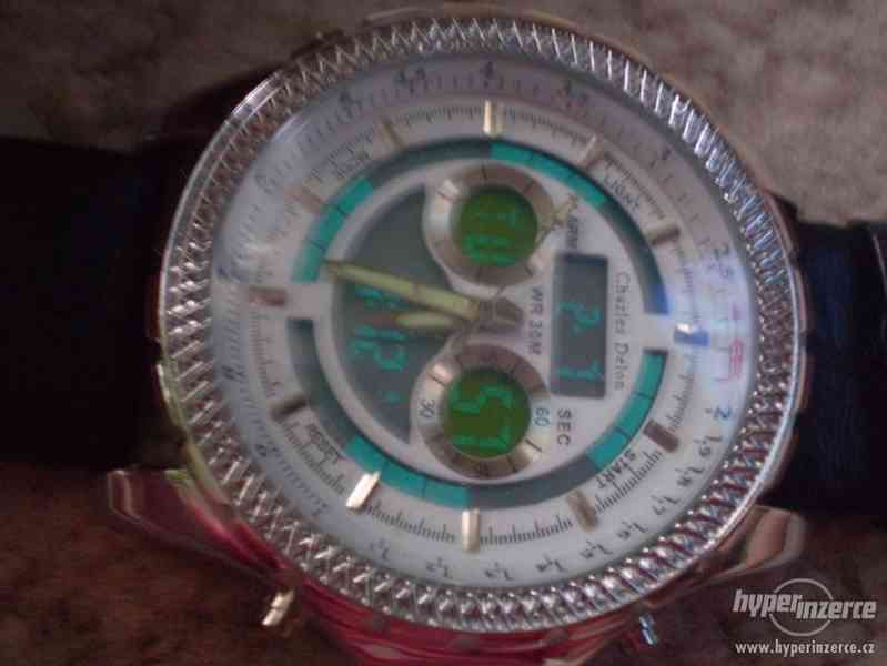 Moderní masivní hodinky TOPGUN LED SUPERVIZOR - foto 3