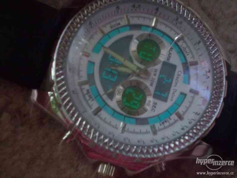 Moderní masivní hodinky TOPGUN LED SUPERVIZOR - foto 4