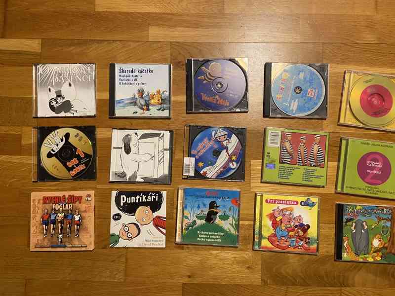 CD pohádky a muzika pro děti a mladistvé 