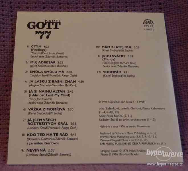 CD Karel Gott - ´77, vyprodaná Retro edice!! - foto 2