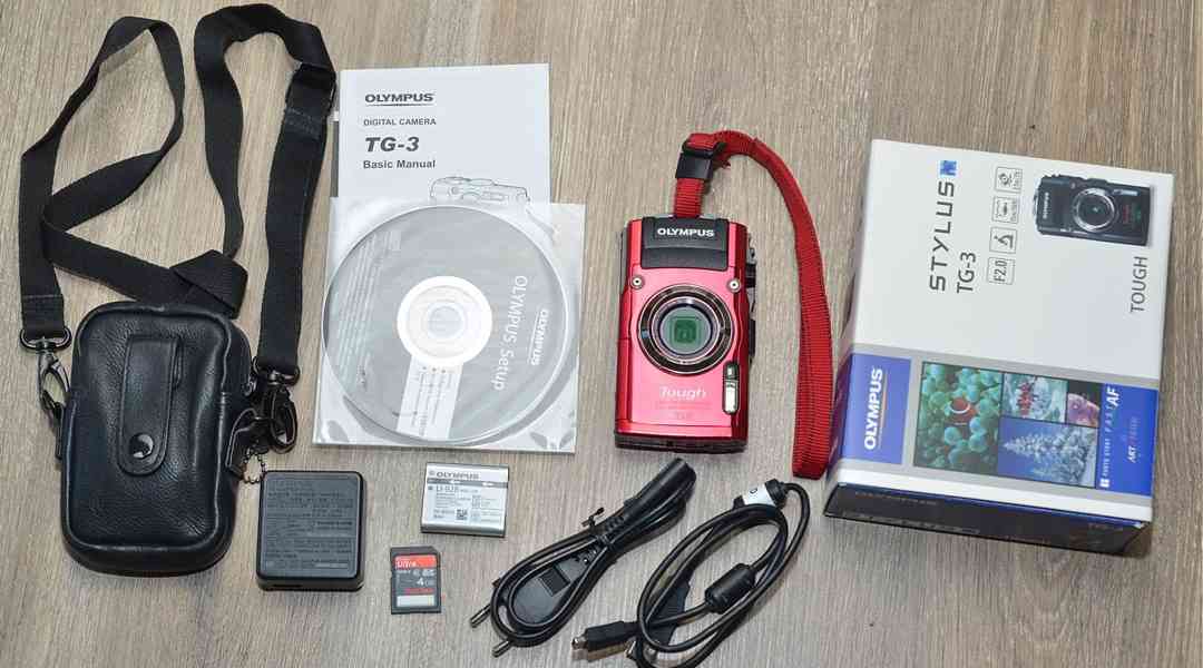 OLYMPUS Tough TG-3 *Vodotěsný do 15m*FullHDV*WIFI - foto 3