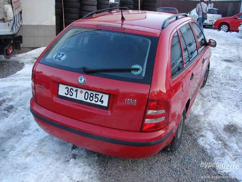 Škoda Fabia 1.4i r.v.2003 Koupeno v ČR - foto 4