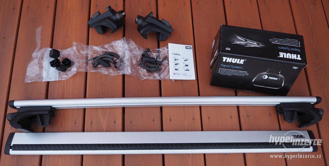 Thule 757 + tyče Wingbar 960 (108cm) - foto 1