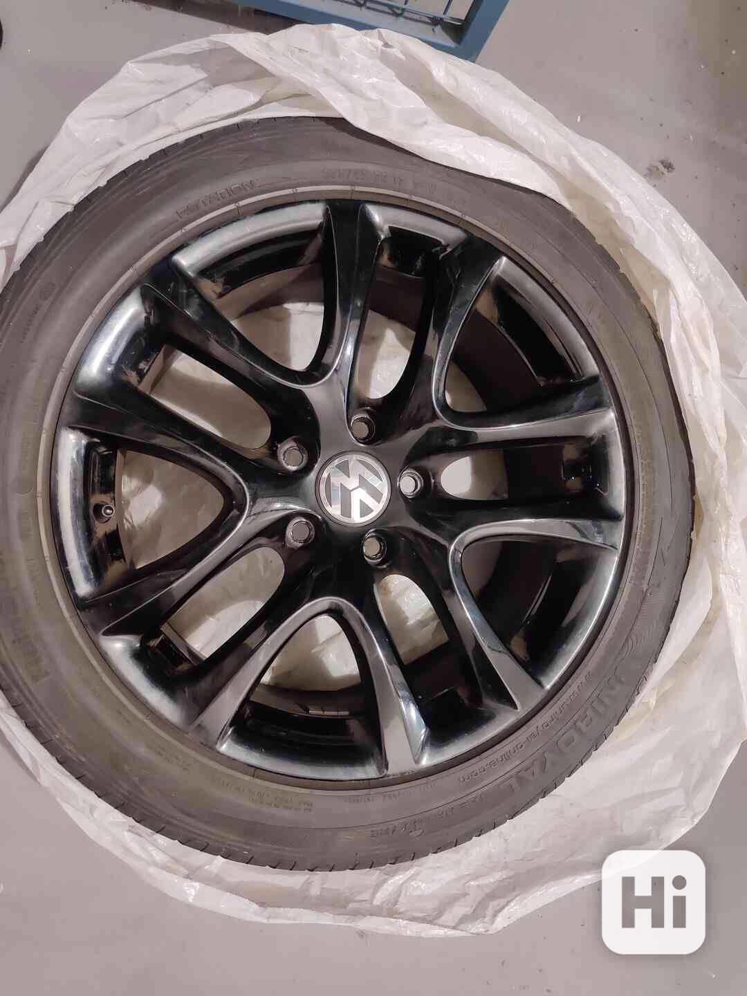 Prodám originální VW alu ráfky 5x112 R17. - foto 1