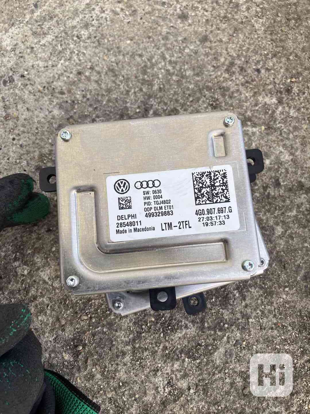 ridici jednotka pro LED svetlomety 4G0907697G - foto 1