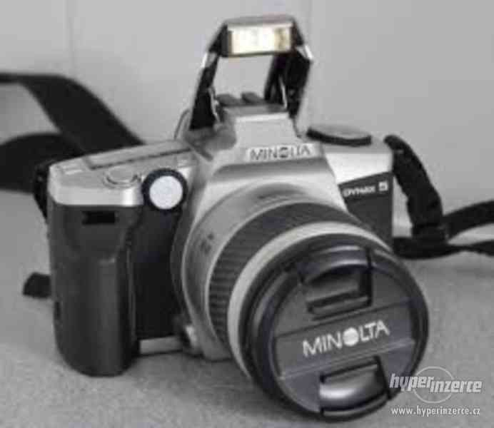 Minolta Dynax 5 i s objektivem-bezvadný stav s návodem - foto 1