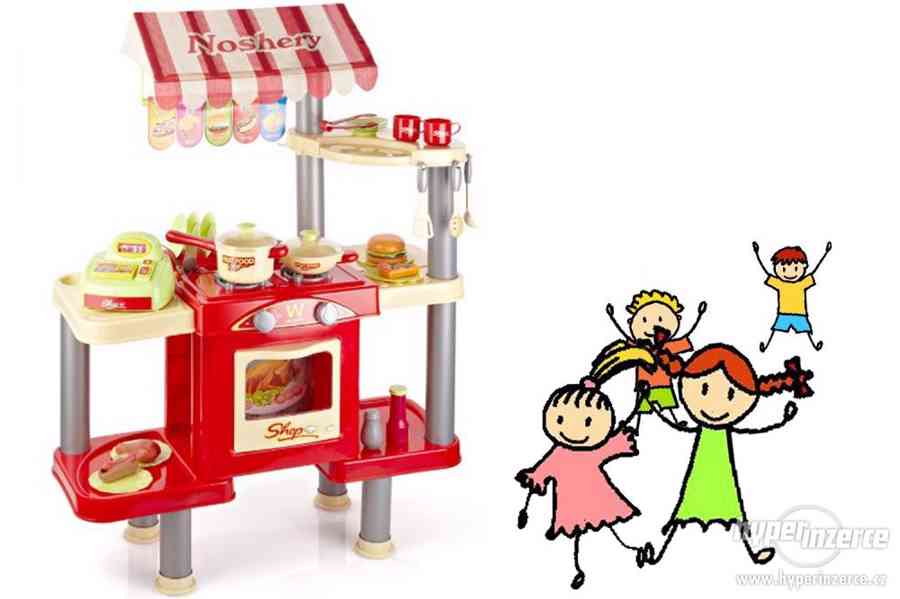 Dětská kuchyňka - stánek s občerstvením - nové zboží - foto 7
