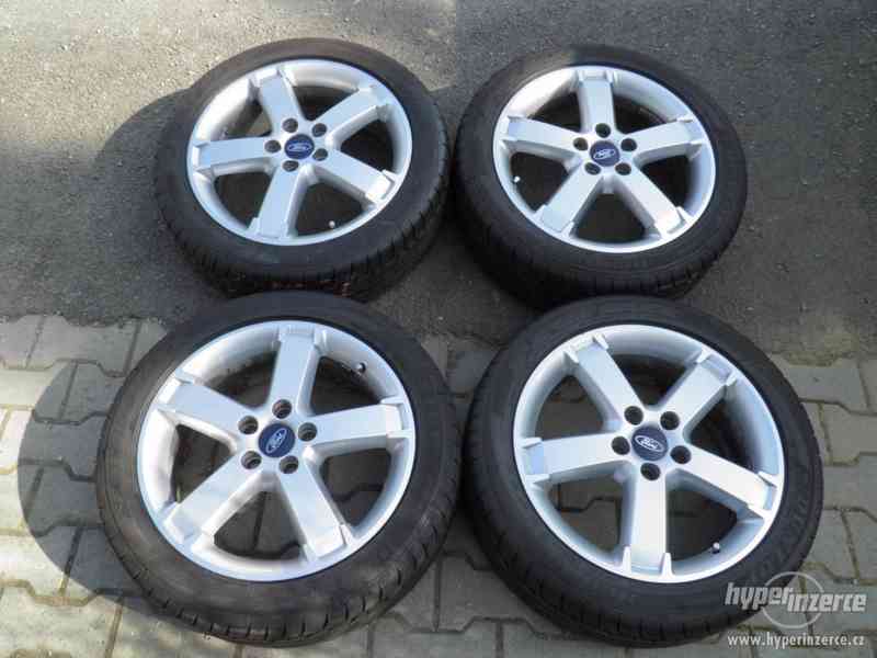 5x108 ET52,5 2 Originál Alu kola Ford 05/50R17 NOVÉ pneu - foto 1